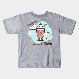 I Need a Raspberry Shake at Bear Lake Utah Kids T-Shirt